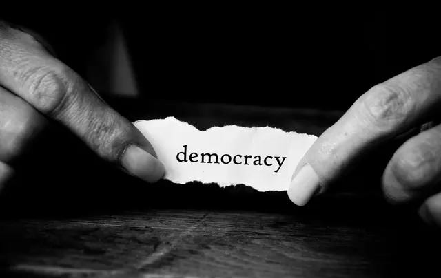 A university should not defend democracy from nowhere