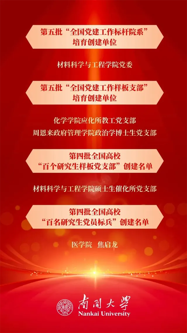 南开大学，107岁生日快乐！
