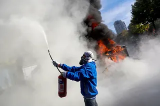 College of Europe campus set on fire in Albania protests