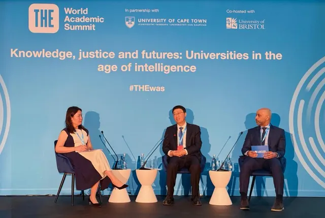 张立群出席南非世界学术峰会暨世界大学校长论坛