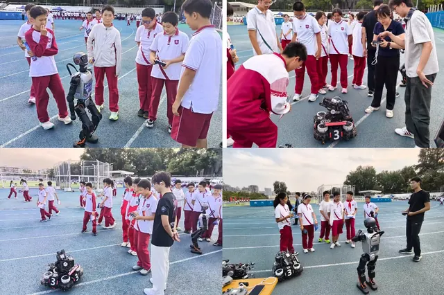 北航北京招生组携机器人队走进潞河中学科学节