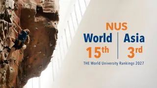NUS reaches highest-ever position at 15th in THE World University Rankings 2027