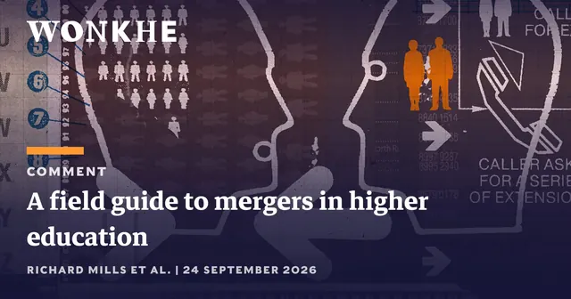 A field guide to mergers in higher education