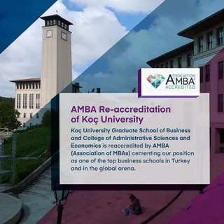科奇大学行政科学与经济学院和商学院再次获得AMBA认证